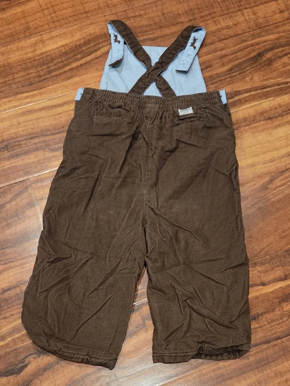 Janie and Jack EUC 6-12 Months Dachsund Bodysuit, Corduroy Overalls and Sweater